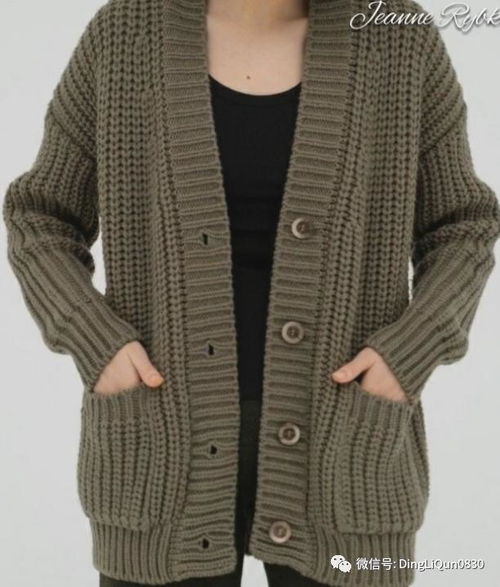 針織作品 35款簡(jiǎn)約時(shí)尚的基本款開衫